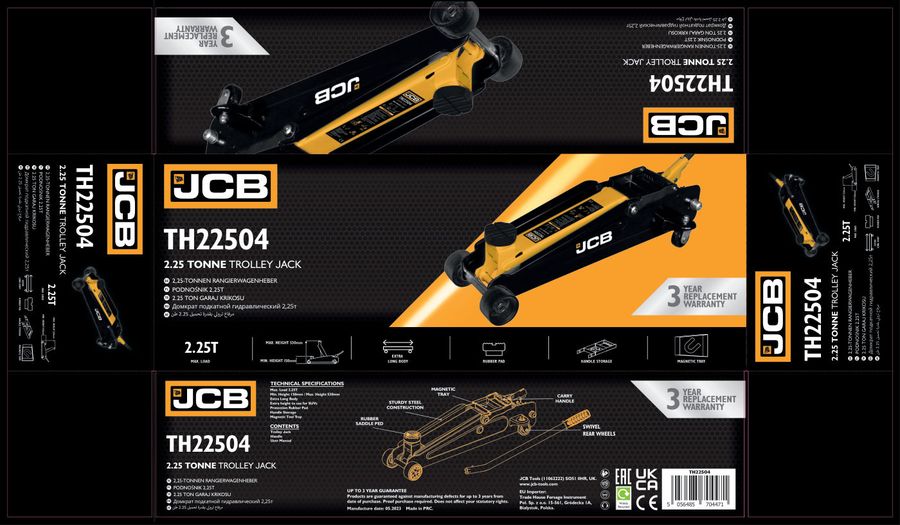 JCB ambalaj tasarımı
