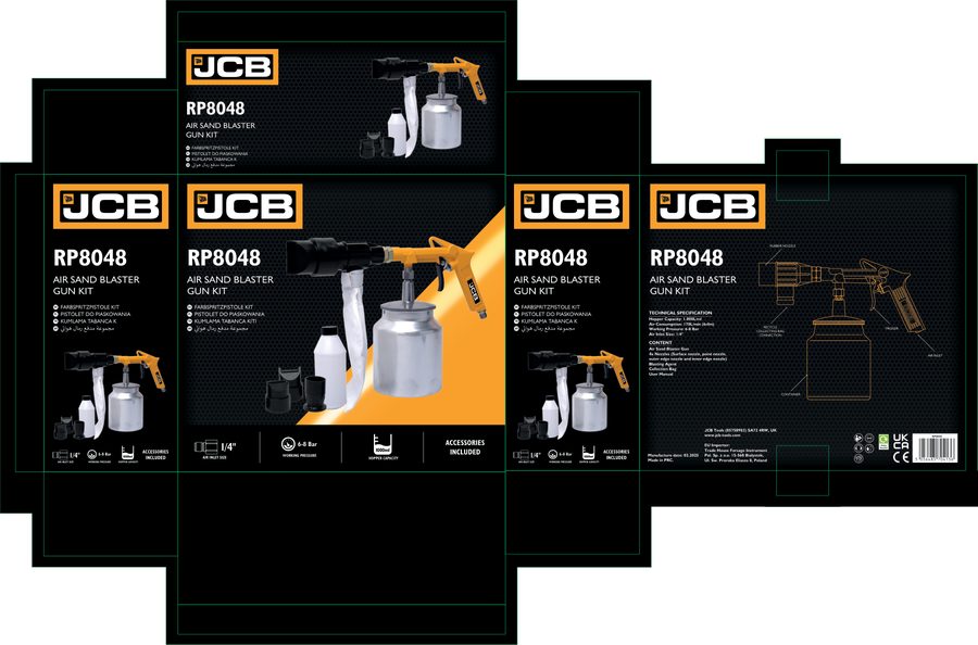 JCB ambalaj tasarımı