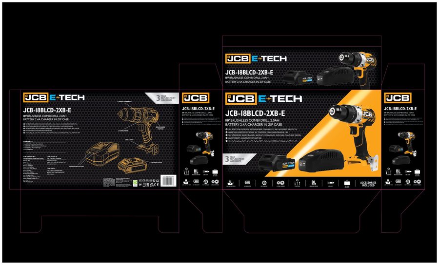 JCB ambalaj tasarımı