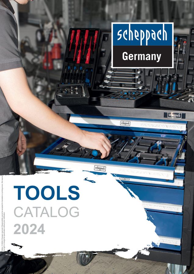Scheppach katalog tasarımı