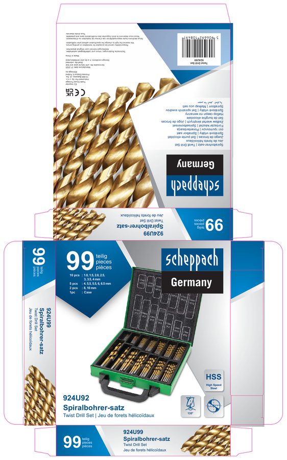 Scheppach ambalaj tasarımı